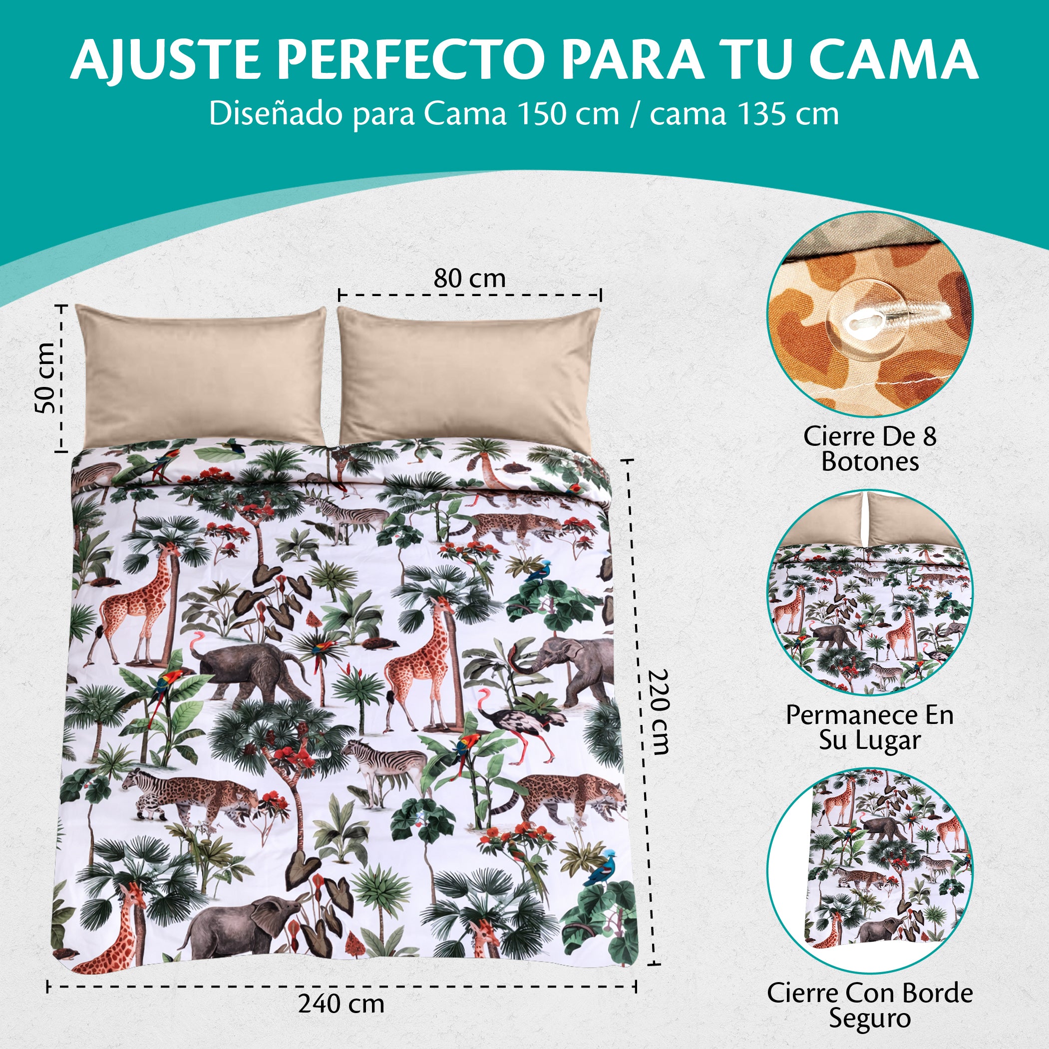 Funda nórdica Estampada