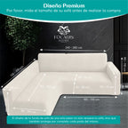 Funda para sofá chaise longue