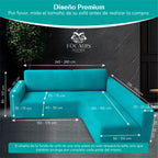 Funda para sofá chaise longue