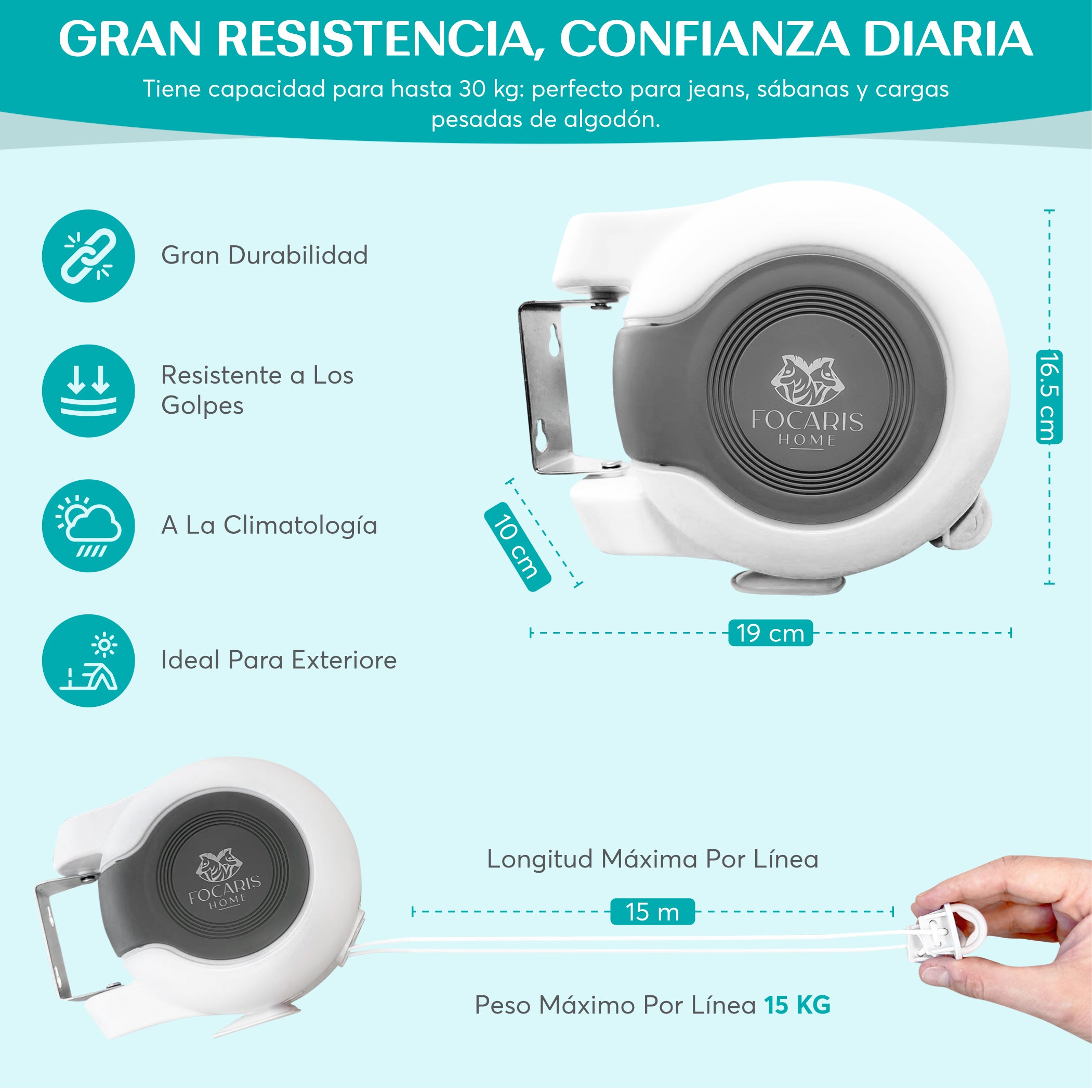 tendedero para pared